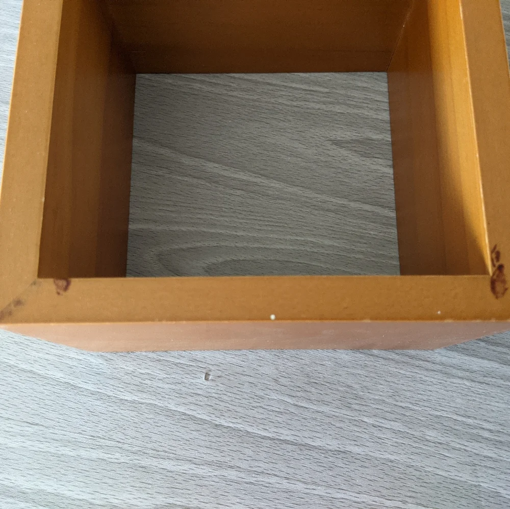 Square Wooden Shadow Box Shelves